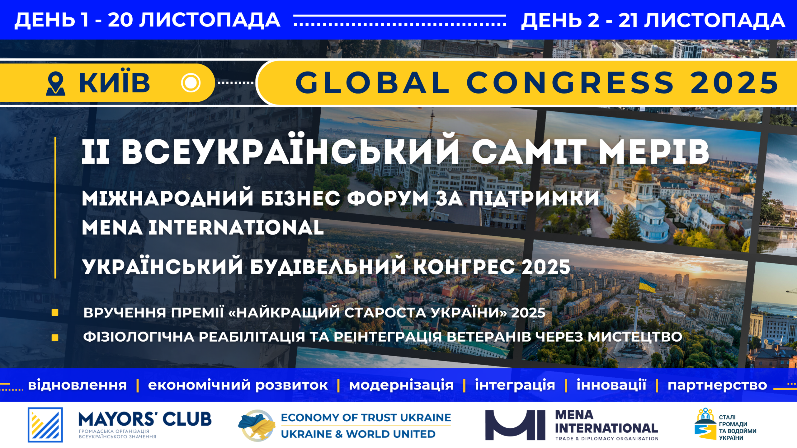 II All-Ukrainian Summit of Mayors – Global Congress 2025