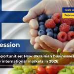 Info session «Export opportunities: How Ukrainian businesses can scale up in new international markets in 2026»